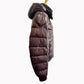 MONCLER FEDOR Women's Short Down Jacket in Nylon, Wine Red