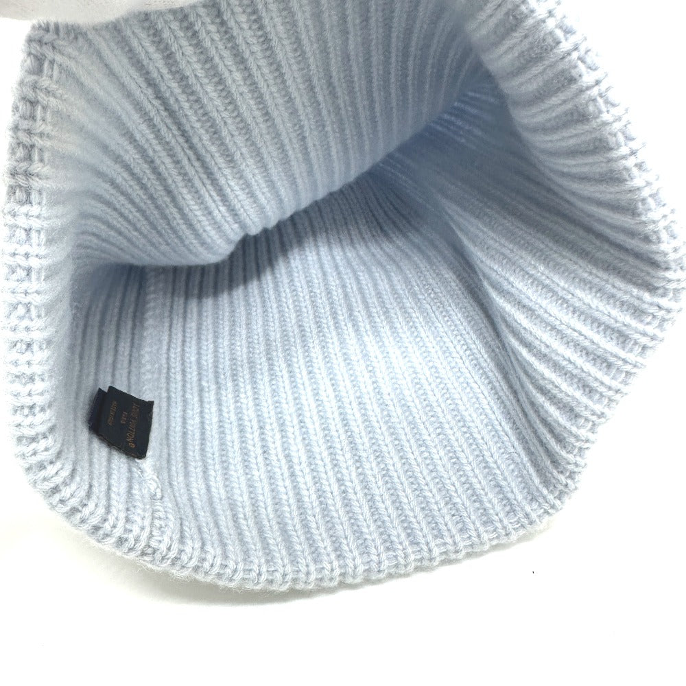LOUIS VUITTON M93262 Beanie - LV Headline Beanie Hat, Knit Cap, Wool, Women's, Blue Ciel