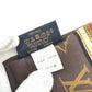LOUIS VUITTON M76104 Bandeau Confidential Garden Bandeau Scarf, Silk, Women's, Brown