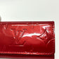 LOUIS VUITTON M91211 ミュルティクレ4 ミュルティクレ 4 鍵 4P 4連 キーケース モノグラムヴェルニ レディース ポムダム―ル レッド