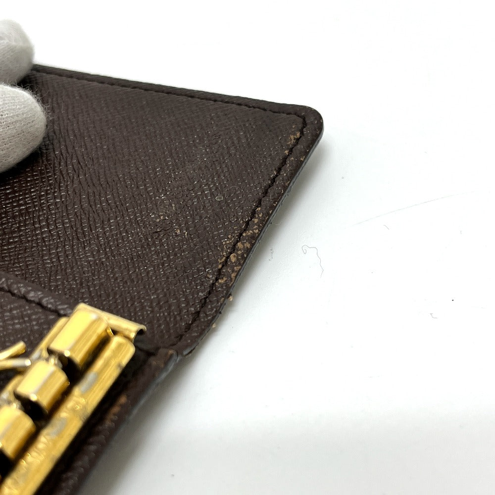 LOUIS VUITTON N62631 ミュルティクレ 4 4連 鍵 キーケース ダミエキャンバス レディース ブラウン