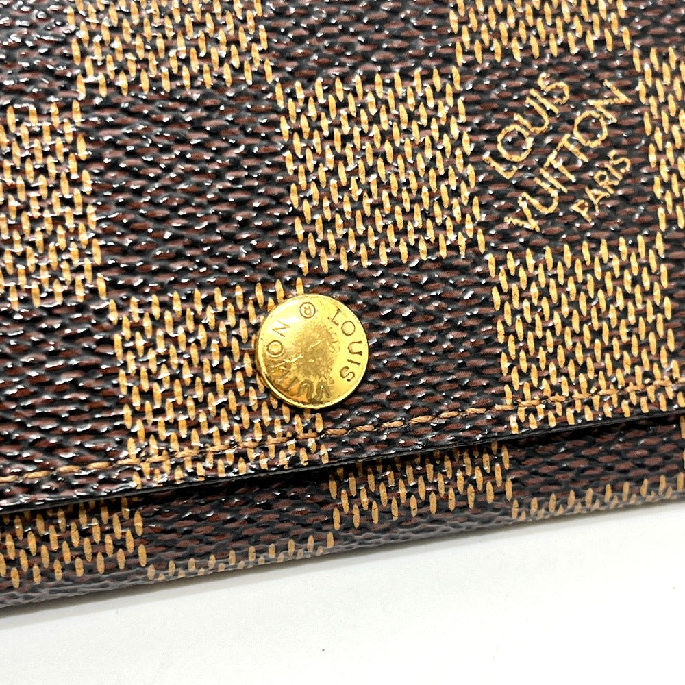 LOUIS VUITTON N62631 ミュルティクレ 4 4連 鍵 キーケース ダミエキャンバス レディース ブラウン