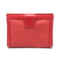 GUCCI 004-113-0364 Old Gucci GG Pattern Bag, 2-Way, Second Bag, Clutch, Shoulder Bag, PVC/Leather, Women's, Red