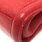 GUCCI 004-113-0364 Old Gucci GG Pattern Bag, 2-Way, Second Bag, Clutch, Shoulder Bag, PVC/Leather, Women's, Red