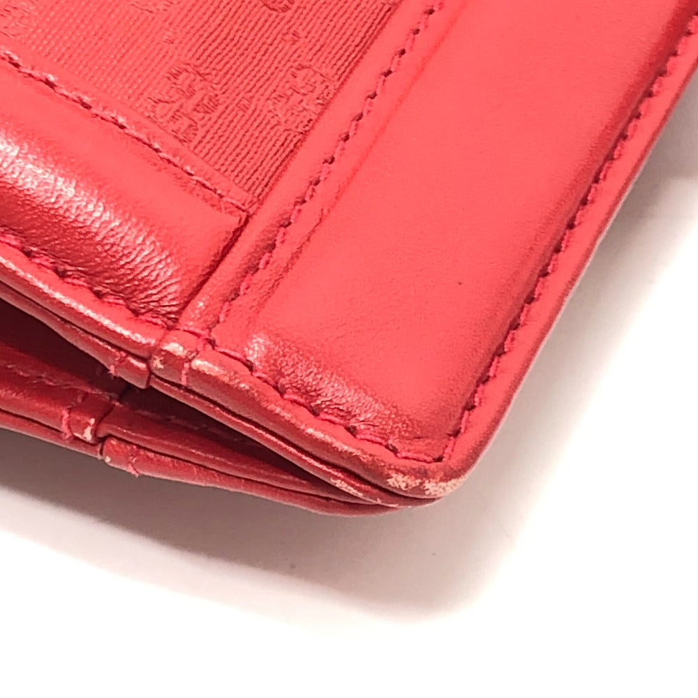 GUCCI 004-113-0364 Old Gucci GG Pattern Bag, 2-Way, Second Bag, Clutch, Shoulder Bag, PVC/Leather, Women's, Red