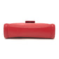 GUCCI 004-113-0364 Old Gucci GG Pattern Bag, 2-Way, Second Bag, Clutch, Shoulder Bag, PVC/Leather, Women's, Red