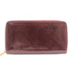 LOUIS VUITTON M93522 Zippy Wallet, Round Zipper Long Wallet, Monogram Vernis, Women's, Amarante