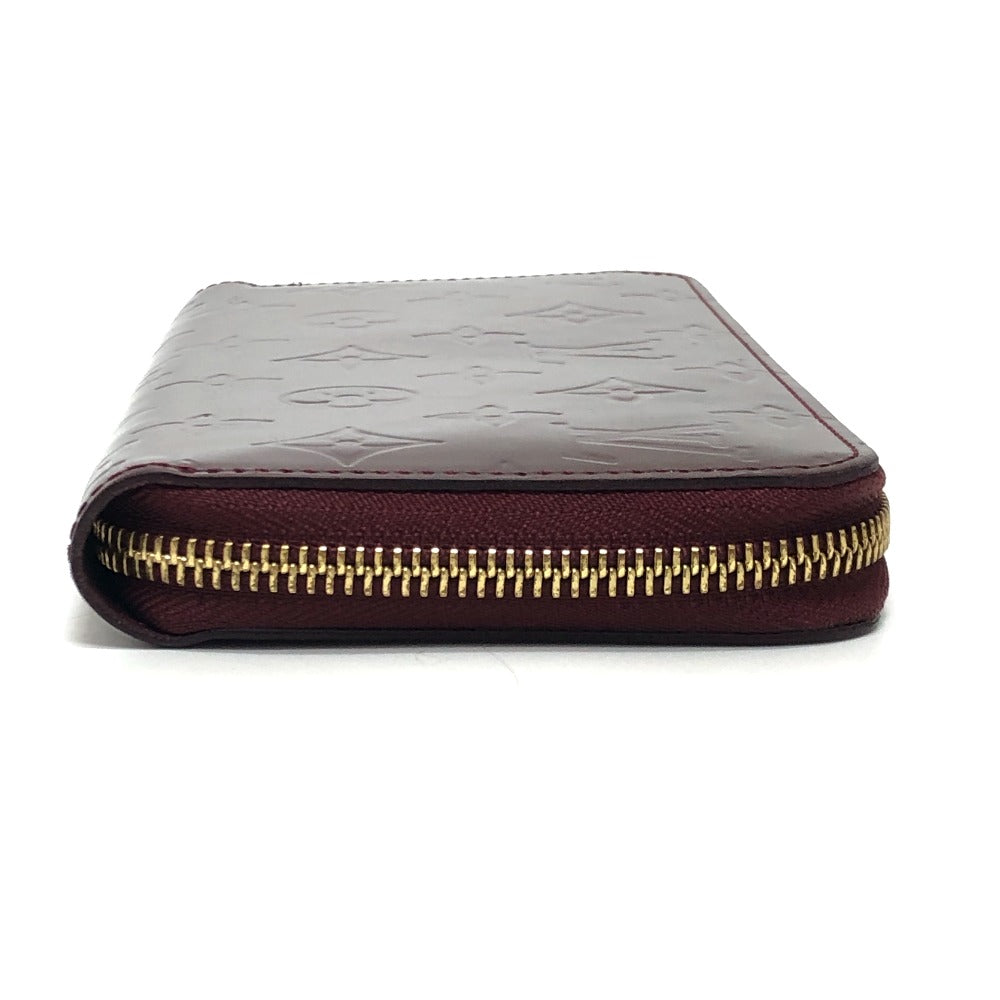 LOUIS VUITTON M93522 Zippy Wallet, Round Zipper Long Wallet, Monogram Vernis, Women's, Amarante