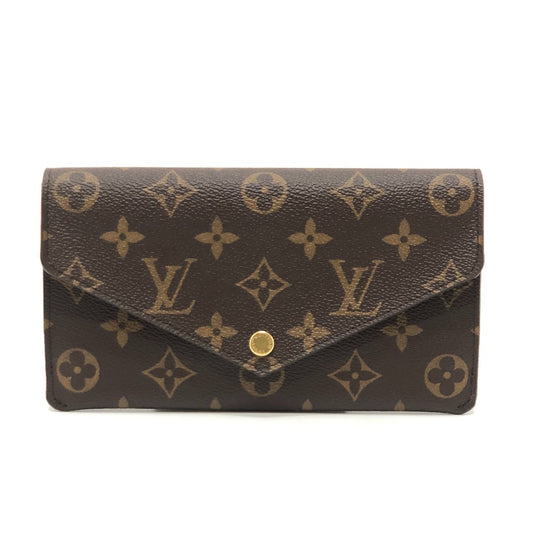 LOUIS VUITTON M62203 ポルトフォイユ・ジャンヌ カードケース ロングウォレット 財布 長財布 モノグラムキャンバス レディース ローズバレリーヌ