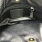 COACH F19453 Logo Plate Shoulder Bag Handbag Leather Women's Black