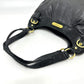 COACH F19453 Logo Plate Shoulder Bag Handbag Leather Women's Black