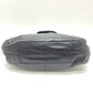COACH F19453 Logo Plate Shoulder Bag Handbag Leather Women's Black