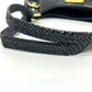 COACH F19453 Logo Plate Shoulder Bag Handbag Leather Women's Black
