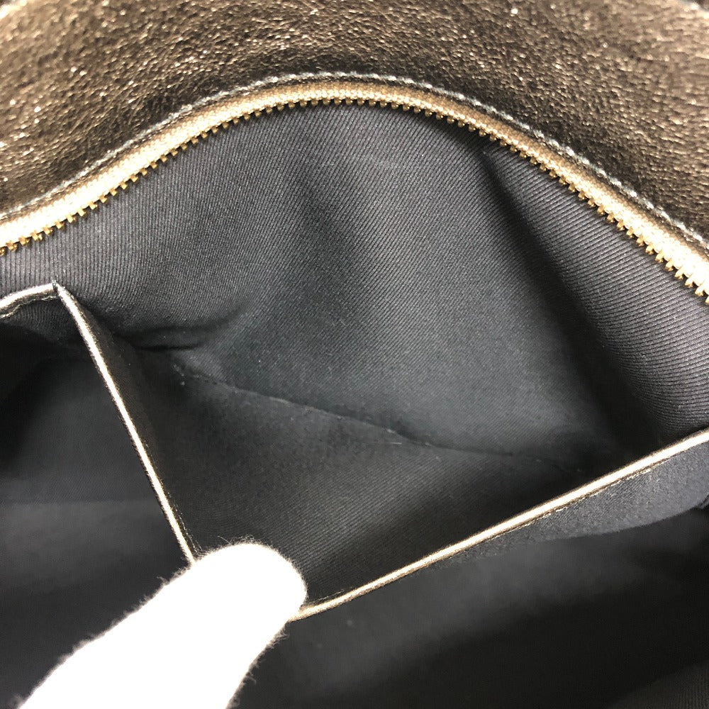 BVLGARI モネーテ ナッパプリセ カバン バッグ チェーン 肩掛け ショルダーバッグ トートバッグ レザー レディース ゴールド