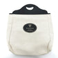 GUCCI 284156 Crest Logo Handbag Canvas/Leather Women's Beige/Black