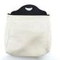 GUCCI 284156 Crest Logo Handbag Canvas/Leather Women's Beige/Black
