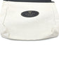 GUCCI 284156 Crest Logo Handbag Canvas/Leather Women's Beige/Black