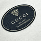 GUCCI 284156 Crest Logo Handbag Canvas/Leather Women's Beige/Black