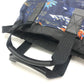 BALLY 6231718 Nature All-Over Print 2-Way Backpack Bag Rucksack Nylon/Leather Men's Blue