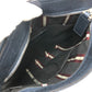 BALLY Flat Bag, Adjustable Crossbody Shoulder Bag, Leather, Unisex, Navy