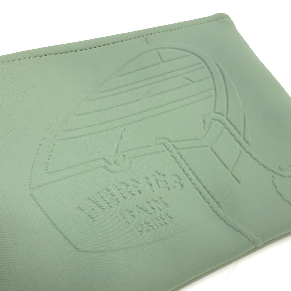 HERMES Neobain Thalassa PM Thalassa PM Organizer Pouch Flat Pouch Nylon Women's Khaki