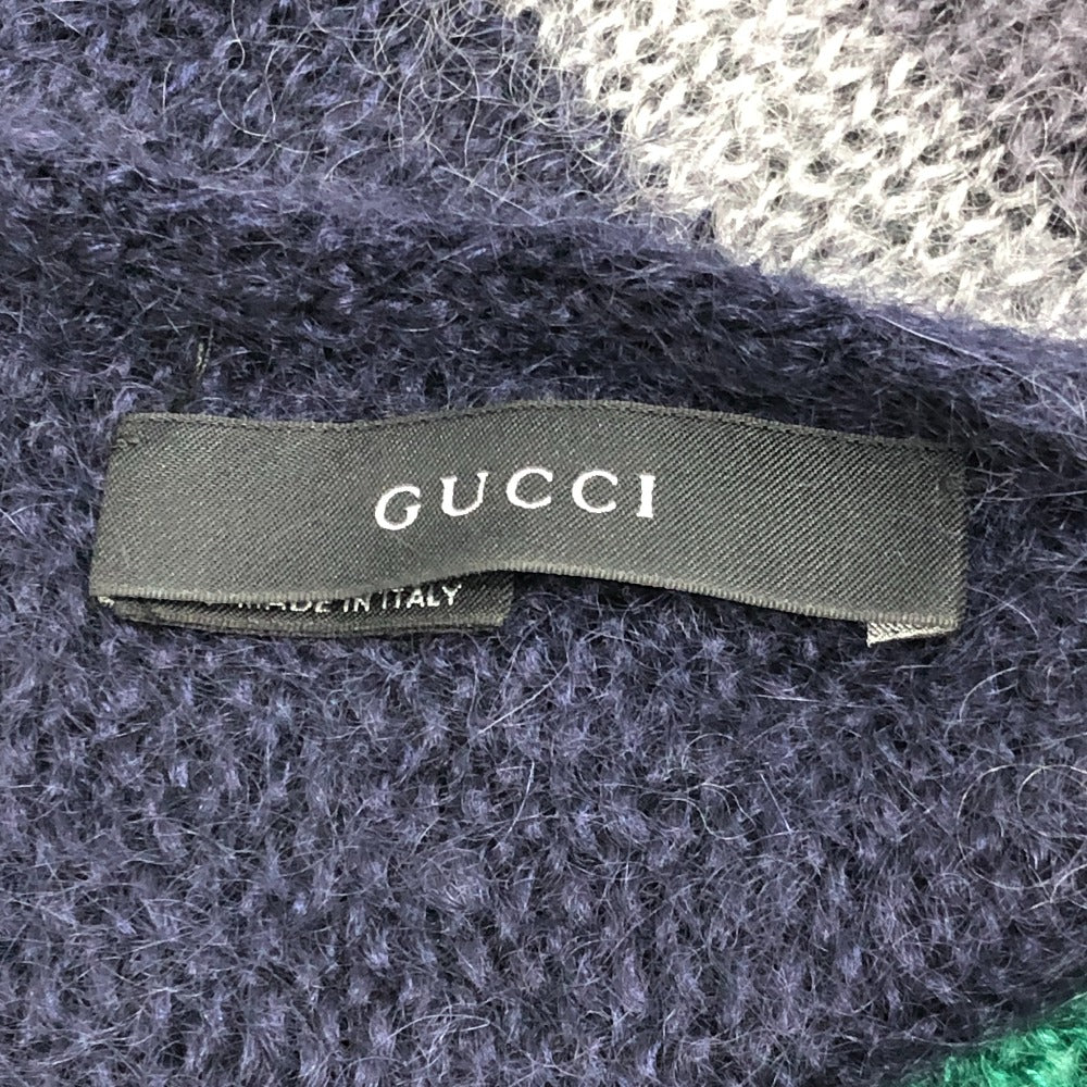 GUCCI Fashion accessories Cold weather accessories Scarf Mohair Unisex Multicolored