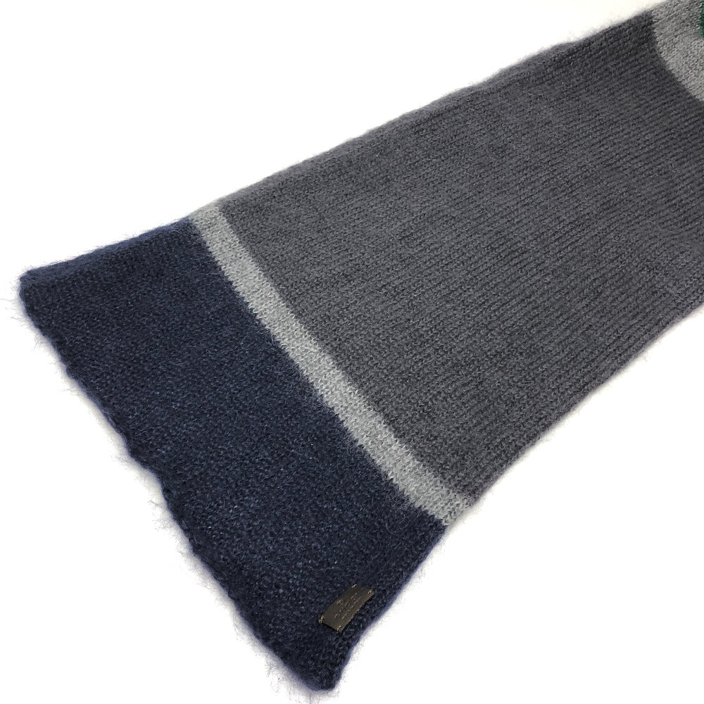 GUCCI Fashion accessories Cold weather accessories Scarf Mohair Unisex Multicolored