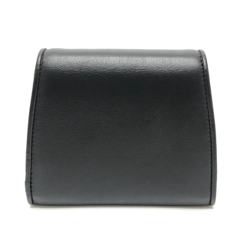 GUCCI 725219 Blondie Medium Chain Wallet Purse Bag Logo Shoulder Bag Leather Women's Black