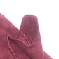CHANEL CC Mark Logo Stitch Long Gloves Fashion Accessories gloves suede wine-red Used