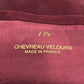 CHANEL CC Mark Logo Stitch Long Gloves Fashion Accessories gloves suede wine-red Used