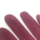 CHANEL CC Mark Logo Stitch Long Gloves Fashion Accessories gloves suede wine-red Used