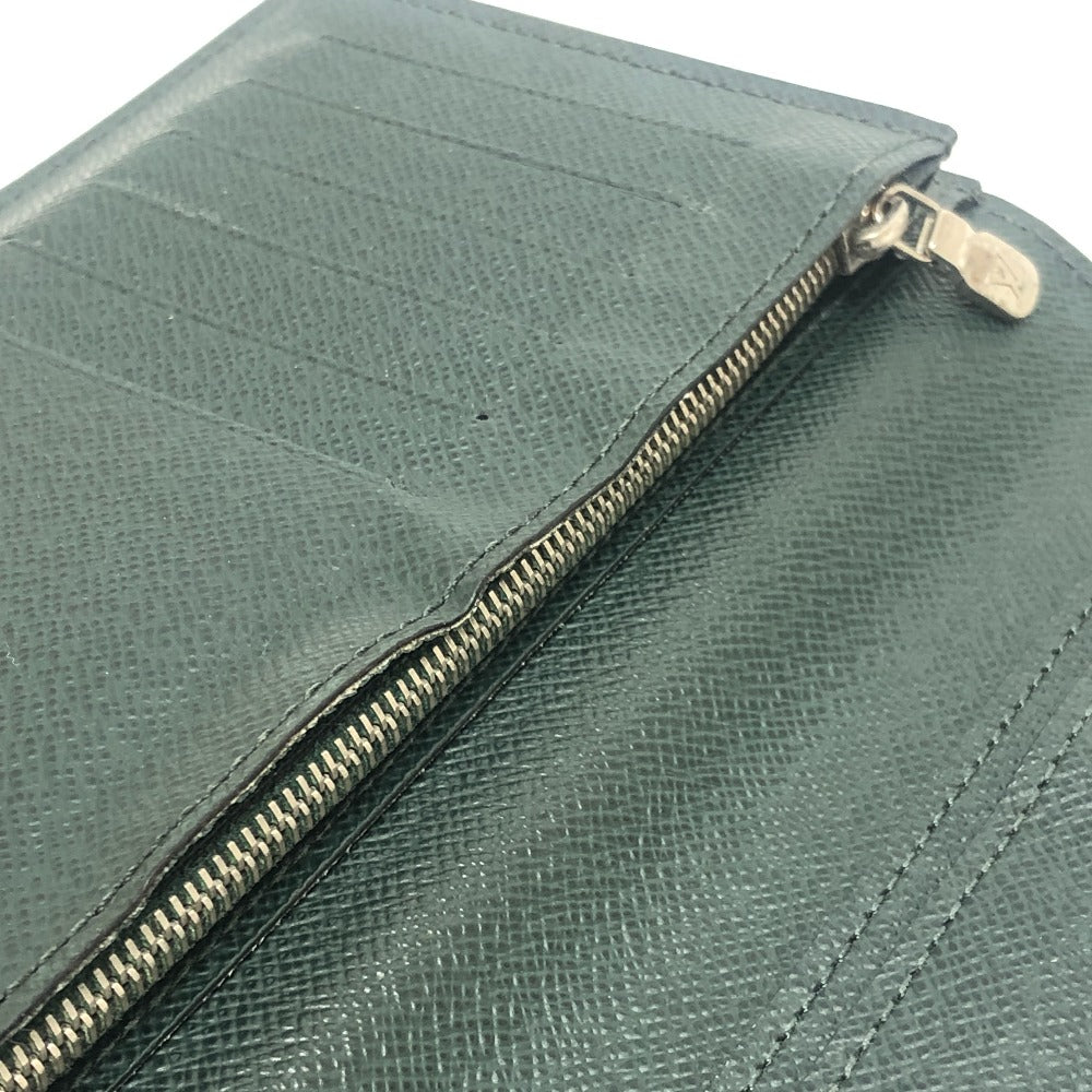 LOUIS VUITTON Portefeuille Brazza (older model) Long wallet Long Wallet Epi Leather Dark green Used