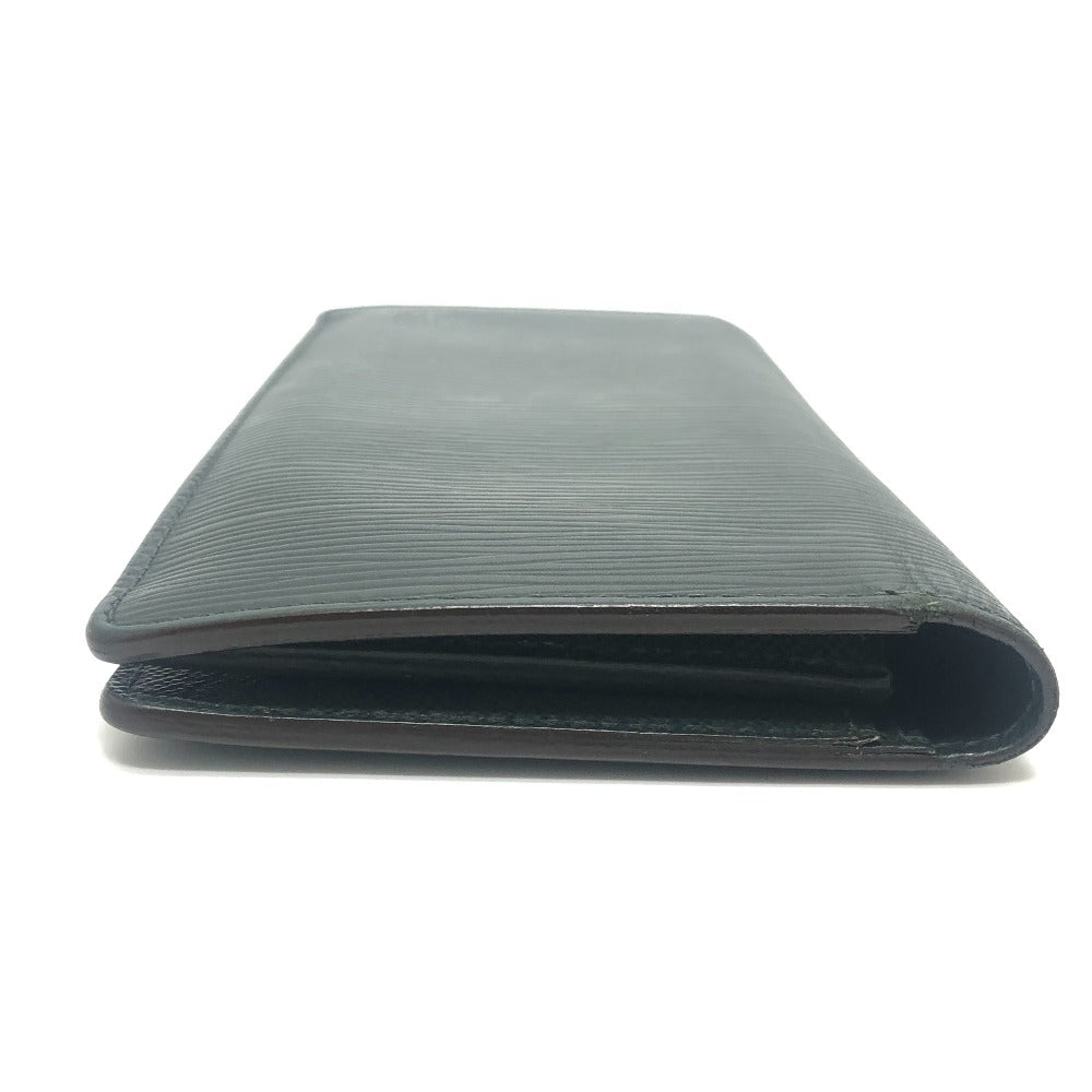 LOUIS VUITTON Portefeuille Brazza (older model) Long wallet Long Wallet Epi Leather Dark green Used