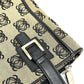 LOEWE anagram Tote Bag Handbag Hand Bag Canvas Beige/Black Used