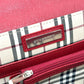 BURBERRY logo 2WAY Business bag Leather Red Used