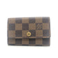 LOUIS VUITTON N62630 Multicles6 Out of stock: 5-pack accessories Key Case Damier Canvas Ebene Used