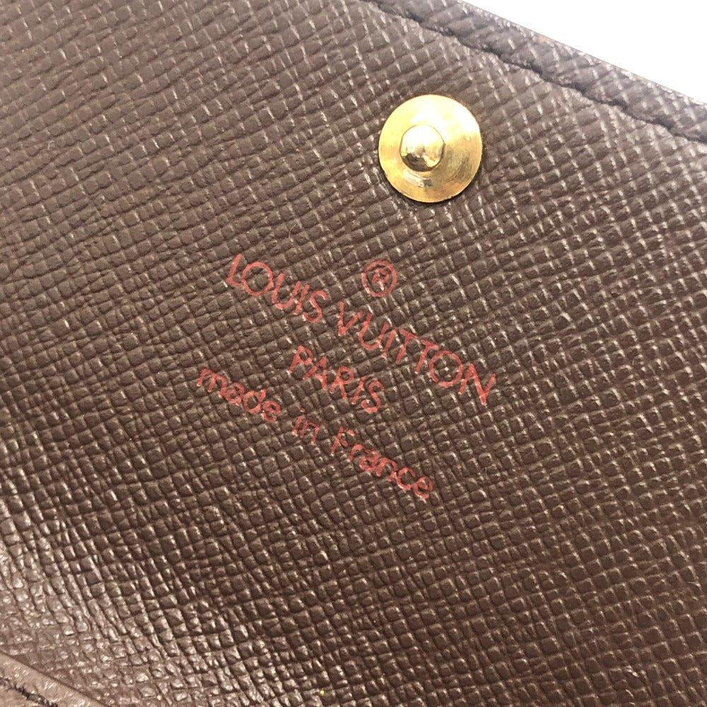 LOUIS VUITTON N62630 Multicles6 Out of stock: 5-pack accessories Key Case Damier Canvas Ebene Used