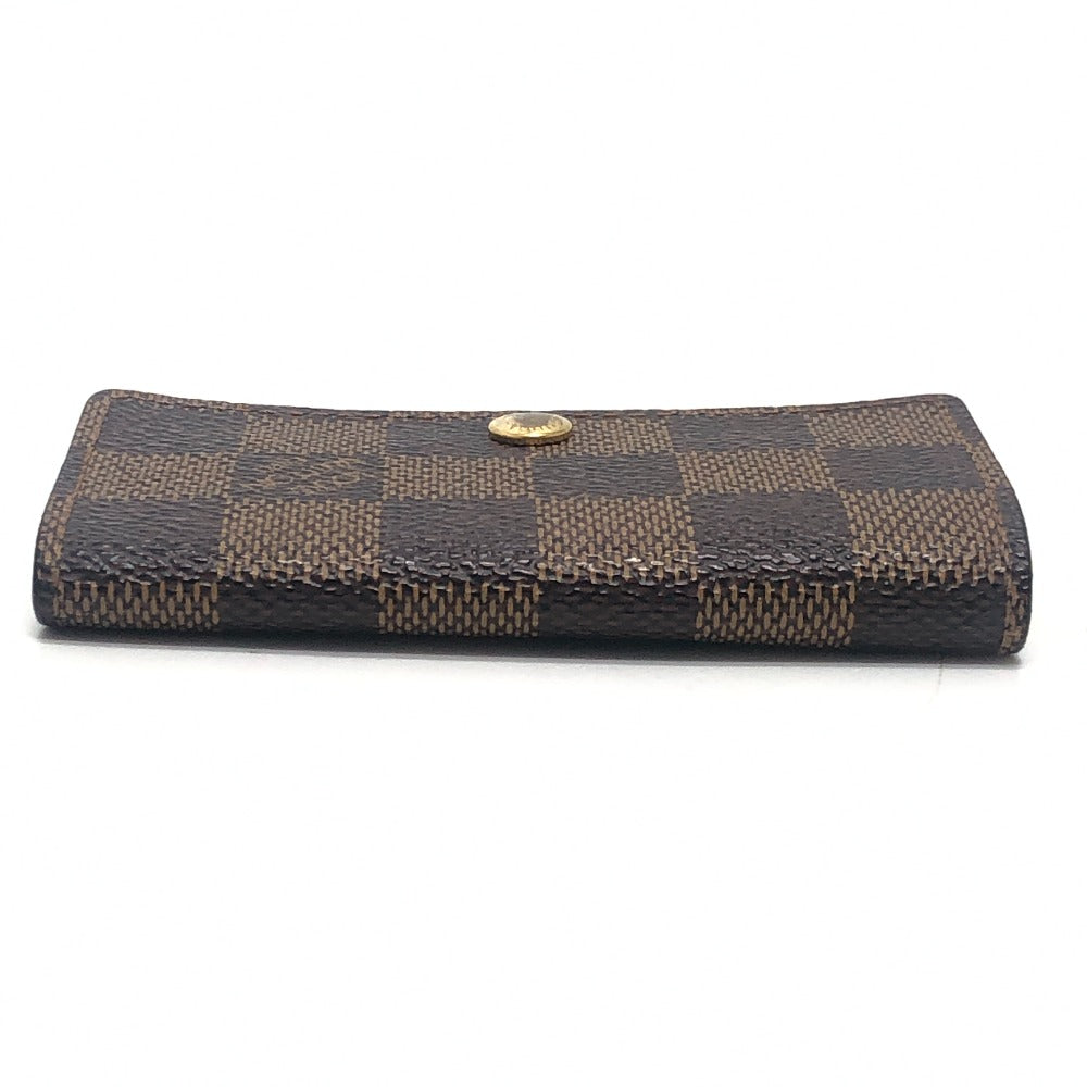 LOUIS VUITTON N62630 Multicles6 Out of stock: 5-pack accessories Key Case Damier Canvas Ebene Used