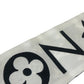LOUIS VUITTON M90682 BandeauBB-Monogram Infinity Accessory Scarf silk Black x White Used