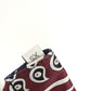 HERMES H800750E 01 Pet Dog DOG Dog Bandana "Apron Doll" Small Size with Collar Loop, Silk, Unisex, Bordeaux/Blue Marine Navy