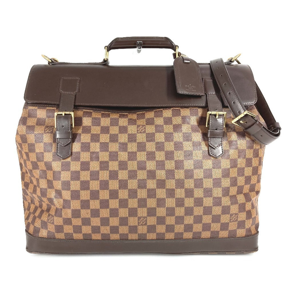 LOUIS VUITTON N41120 ダミエ ウエストエンドGM ウエストエンド GM 2WAYバッグ ハンドバッグ ショルダーバッグ ボストンバッグ ダミエキャンバス ユニセックス エベヌ ブラウン