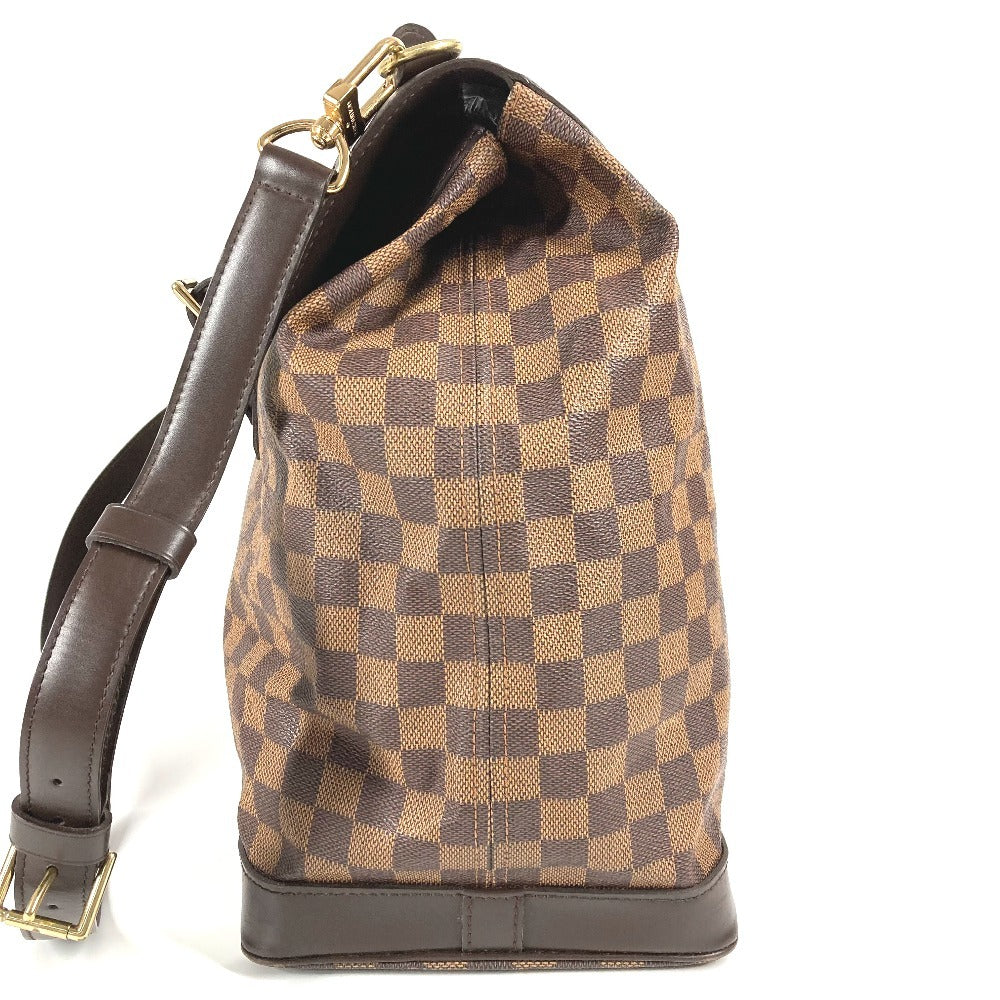 LOUIS VUITTON N41120 ダミエ ウエストエンドGM ウエストエンド GM 2WAYバッグ ハンドバッグ ショルダーバッグ ボストンバッグ ダミエキャンバス ユニセックス エベヌ ブラウン
