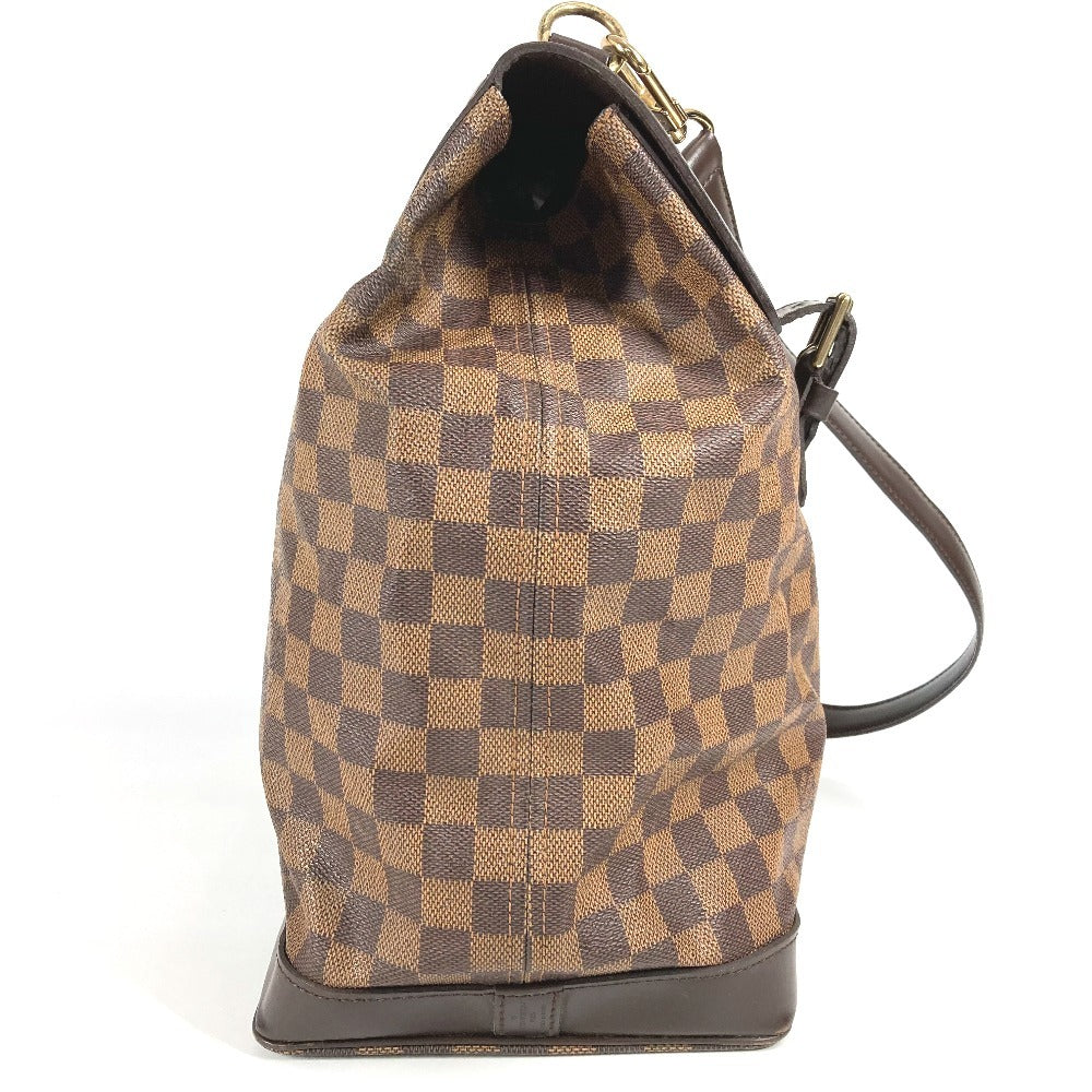LOUIS VUITTON N41120 ダミエ ウエストエンドGM ウエストエンド GM 2WAYバッグ ハンドバッグ ショルダーバッグ ボストンバッグ ダミエキャンバス ユニセックス エベヌ ブラウン