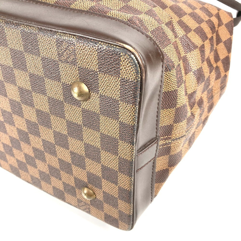 LOUIS VUITTON N41120 ダミエ ウエストエンドGM ウエストエンド GM 2WAYバッグ ハンドバッグ ショルダーバッグ ボストンバッグ ダミエキャンバス ユニセックス エベヌ ブラウン