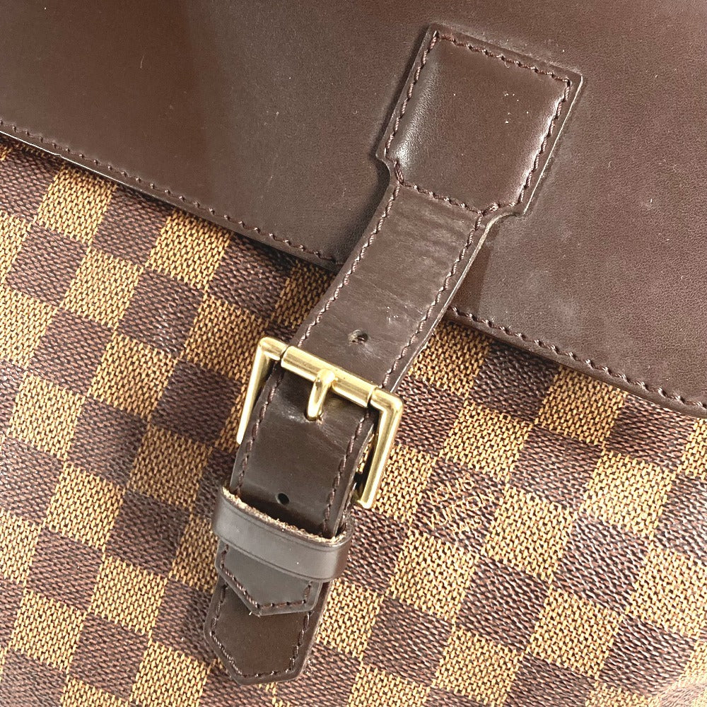 LOUIS VUITTON N41120 ダミエ ウエストエンドGM ウエストエンド GM 2WAYバッグ ハンドバッグ ショルダーバッグ ボストンバッグ ダミエキャンバス ユニセックス エベヌ ブラウン