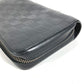 LOUIS VUITTON N61254 Damier Infini Zippy XL Zippy XL Long Wallet Round Zipper Long Wallet Damier Infini Leather Unisex Black