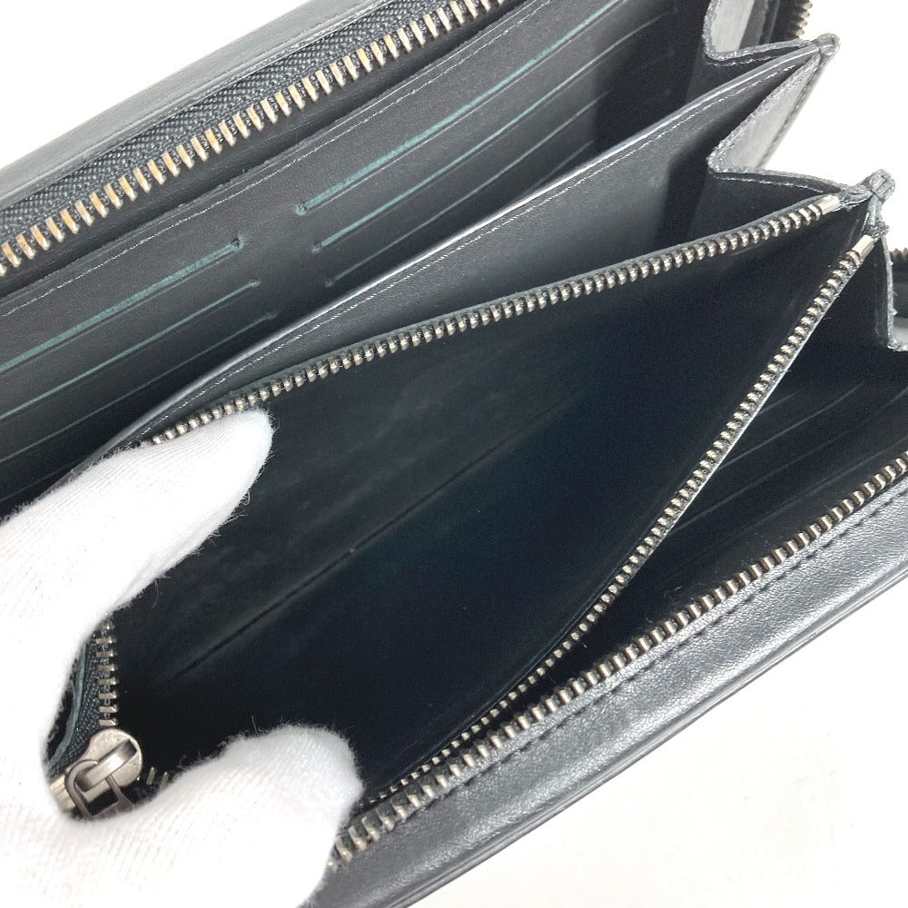 LOUIS VUITTON N61254 Damier Infini Zippy XL Zippy XL Long Wallet Round Zipper Long Wallet Damier Infini Leather Unisex Black