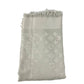 LOUIS VUITTON M71336 Monogram Shawl Monogram Shawl Monogram Fringe Scarf Stole Large Shawl Silk Unisex Beige