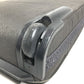 HERMES 2 Wheel Suitcase Logo Travel Bag Carry Bag Canvas Unisex Gray
