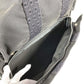 HERMES 2 Wheel Suitcase Logo Travel Bag Carry Bag Canvas Unisex Gray